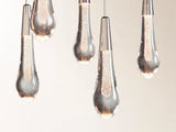 Soltaire Linear Chandelier in Nickel