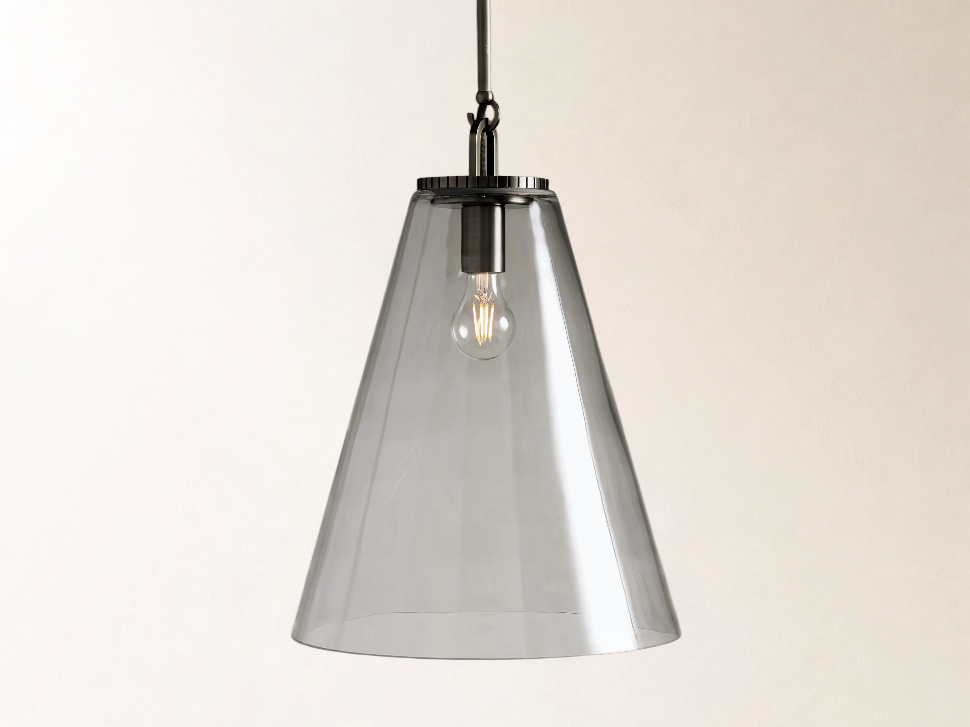 Wescott Medium Cone Pendant with Bronze Rod Secondary image