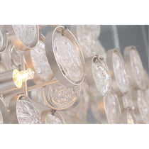 Mirella Trento Clustered Glass Linear Chandelier