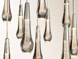 Soltaire Linear Chandelier in Nickel