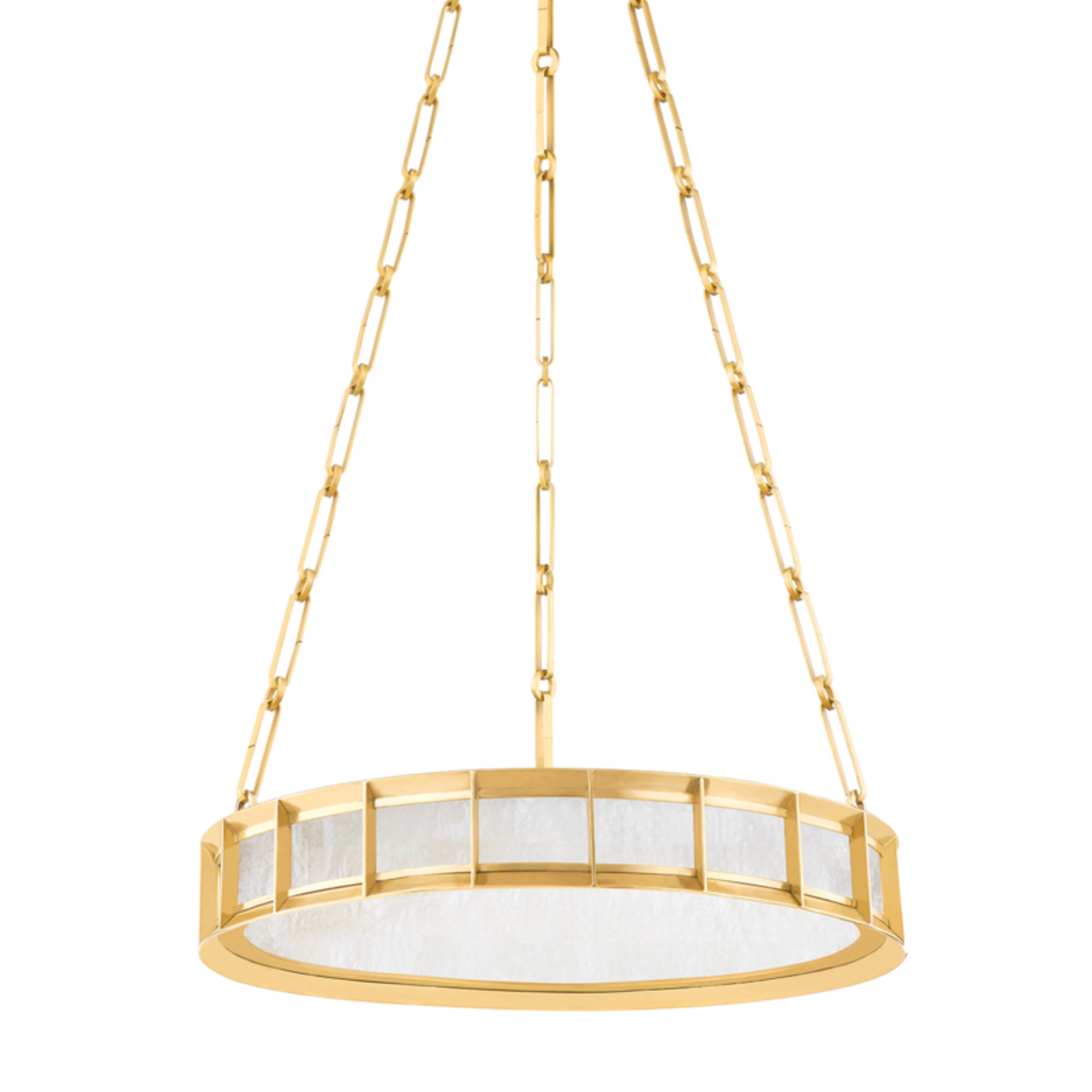 Leda Brass Chandelier