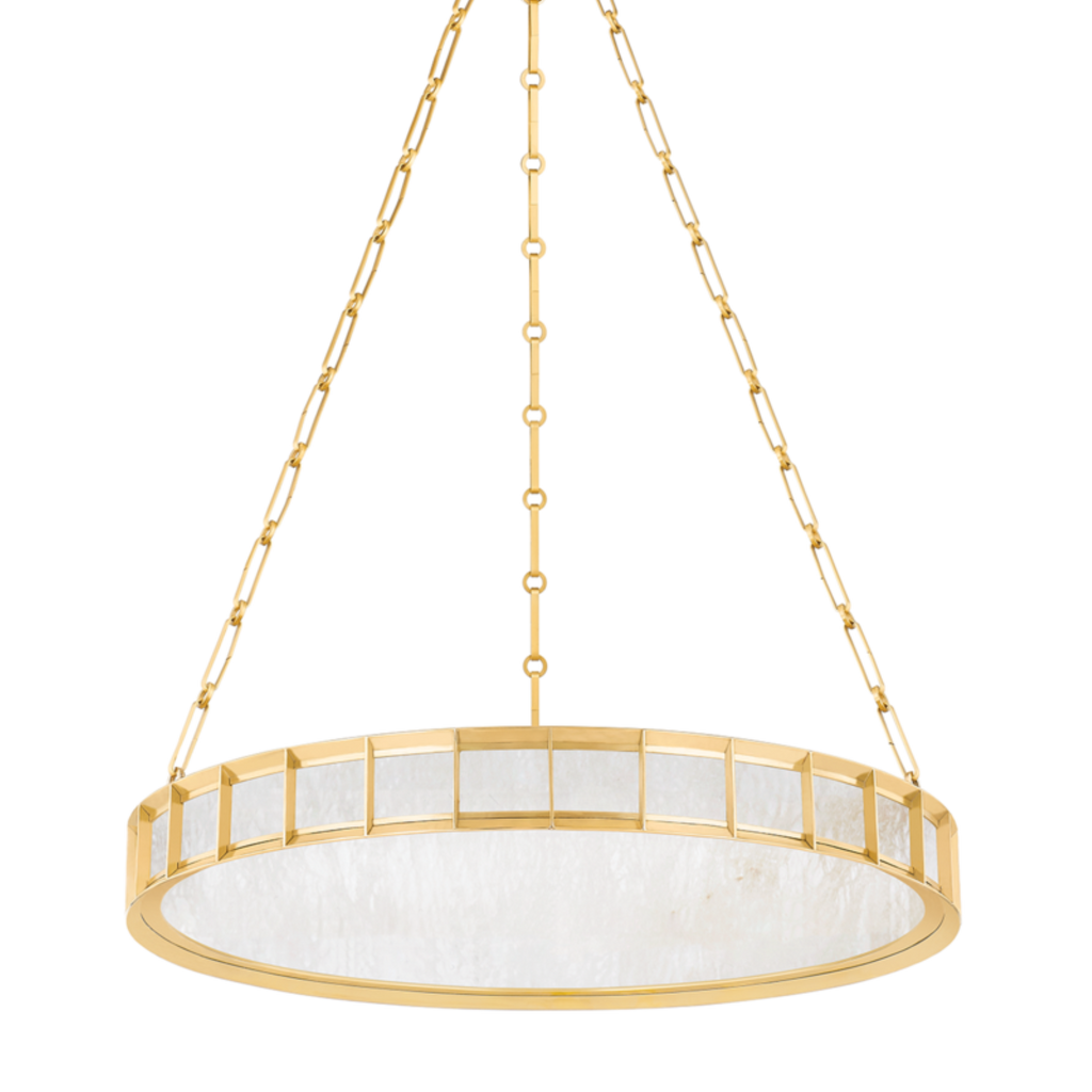 Leda Brass Chandelier