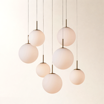Casen Glass Round Chandelier 20"28"34"43"