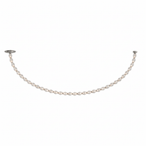 Glass Chain Chandelier