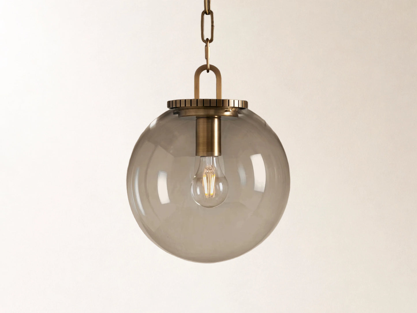 Wescott Globe Pendant with Chain