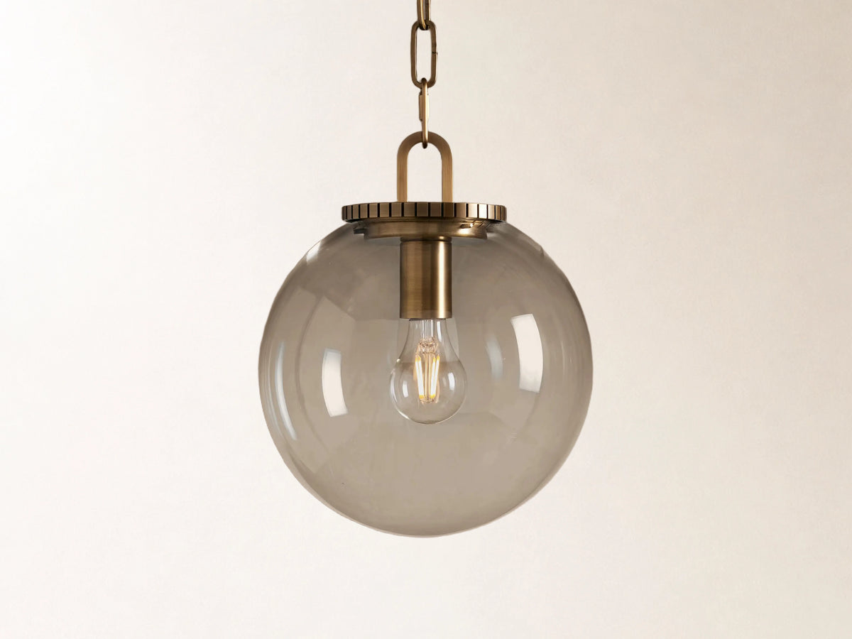 Wescott Globe Pendant with Chain