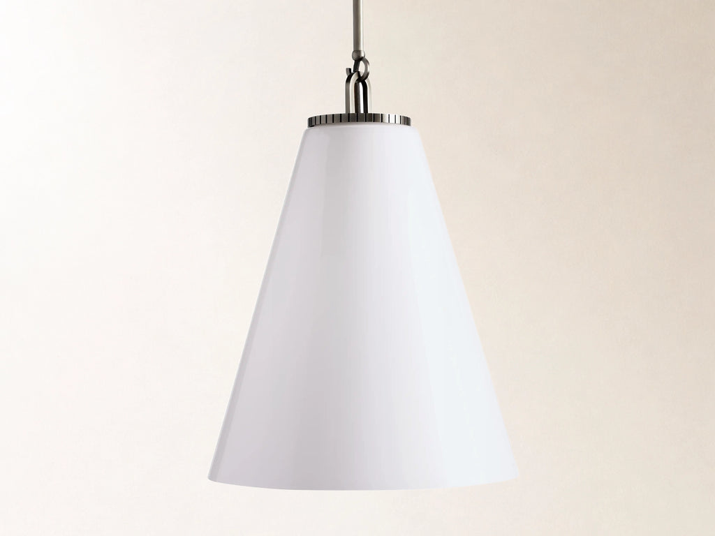 Wescott Medium Cone Pendant with Bronze Rod