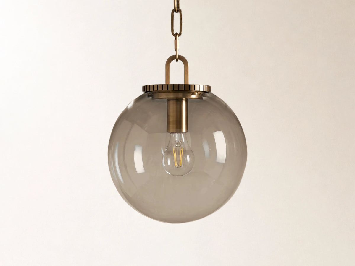 Wescott Globe Pendant with Chain