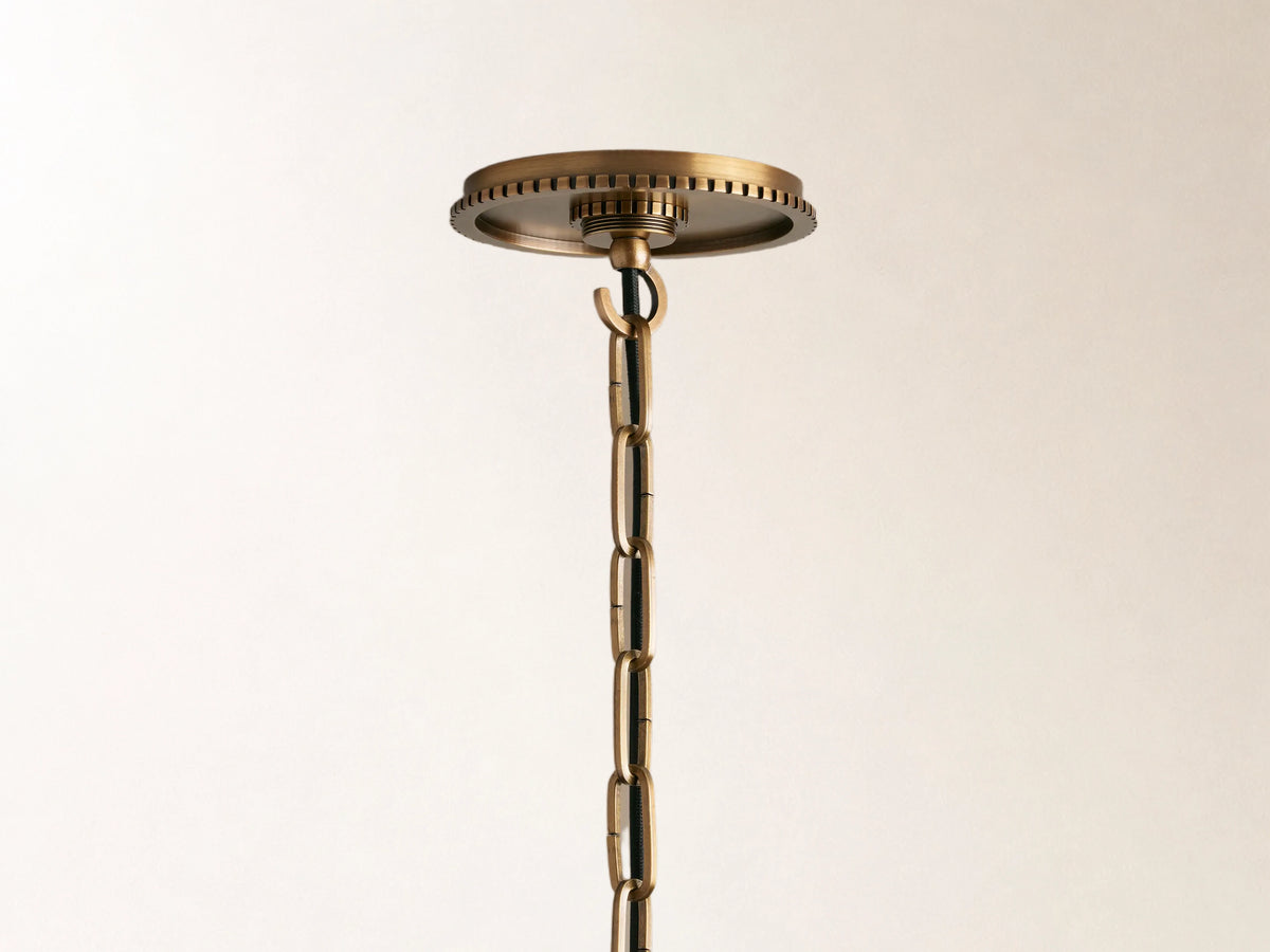 Wescott Globe Pendant with Chain