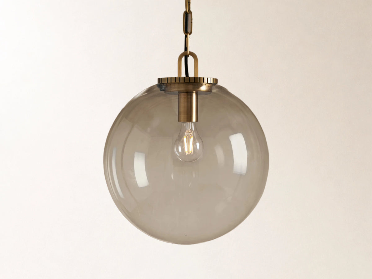 Wescott Globe Pendant with Chain