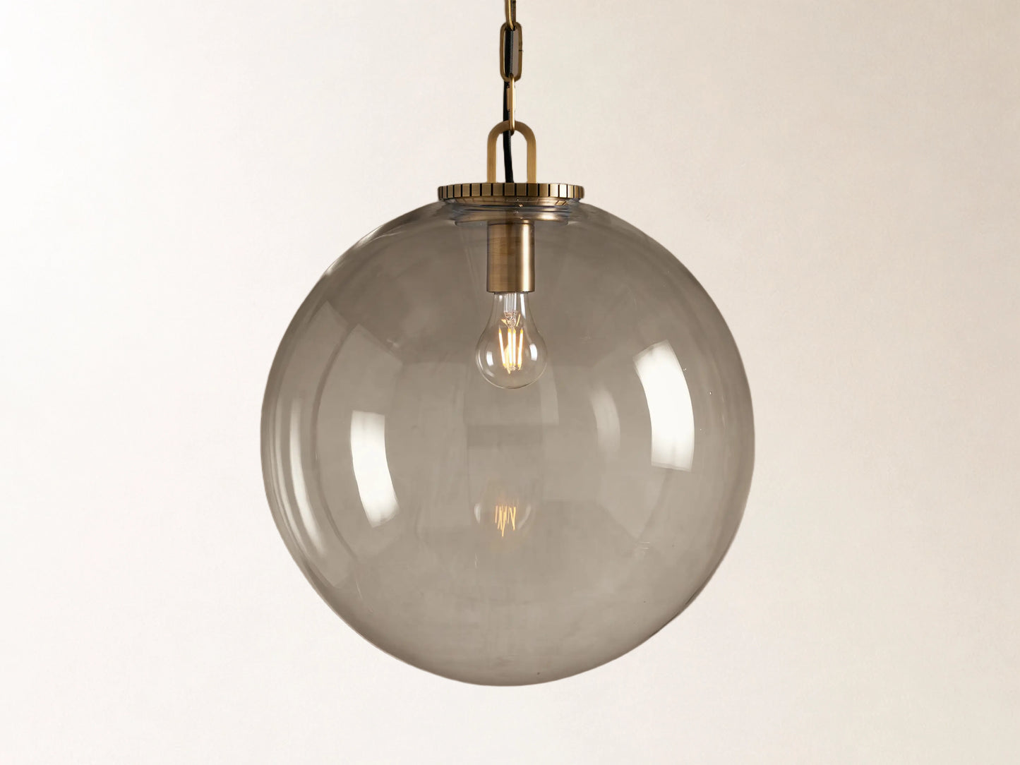 Wescott Globe Pendant with Chain
