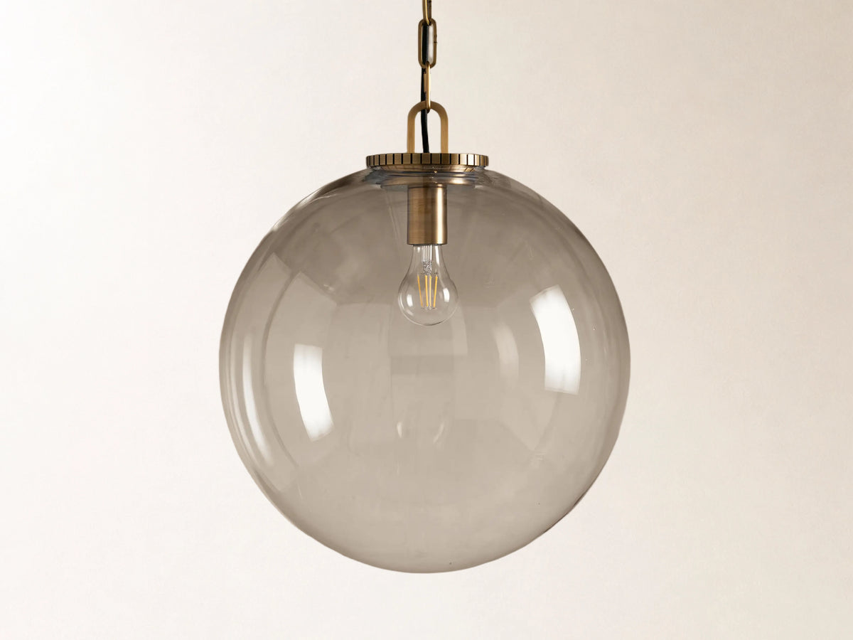Wescott Globe Pendant with Chain