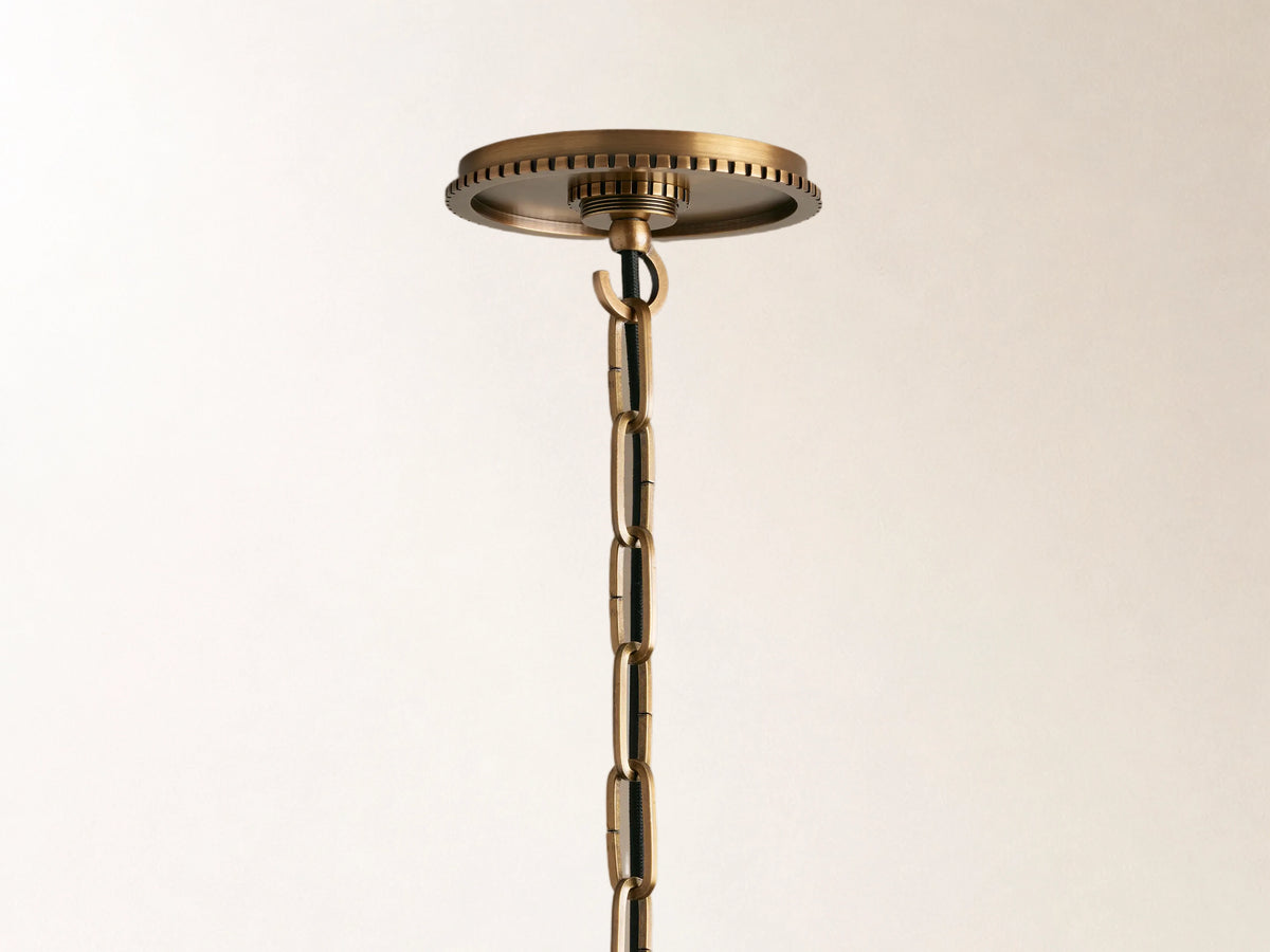 Wescott Globe Pendant with Chain
