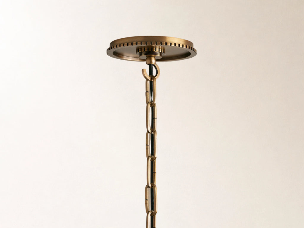Wescott Globe Pendant with Chain