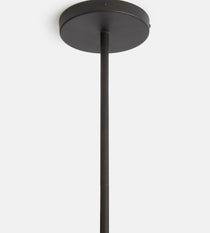 Seed Blackened Brass Chandelier 63"H