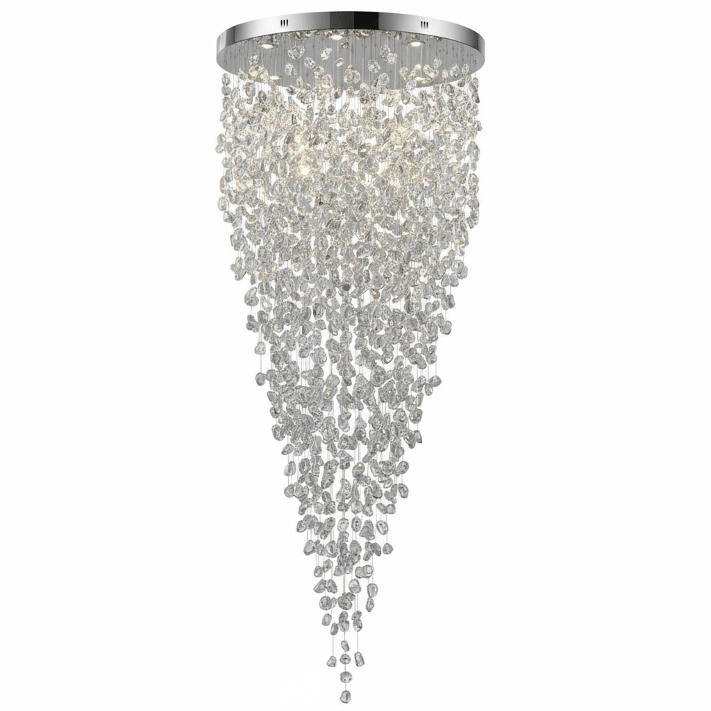 Crystal Stone Chandelier