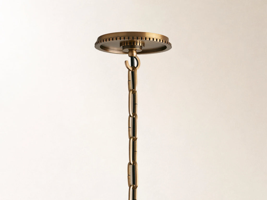 Wescott Globe Pendant with Chain