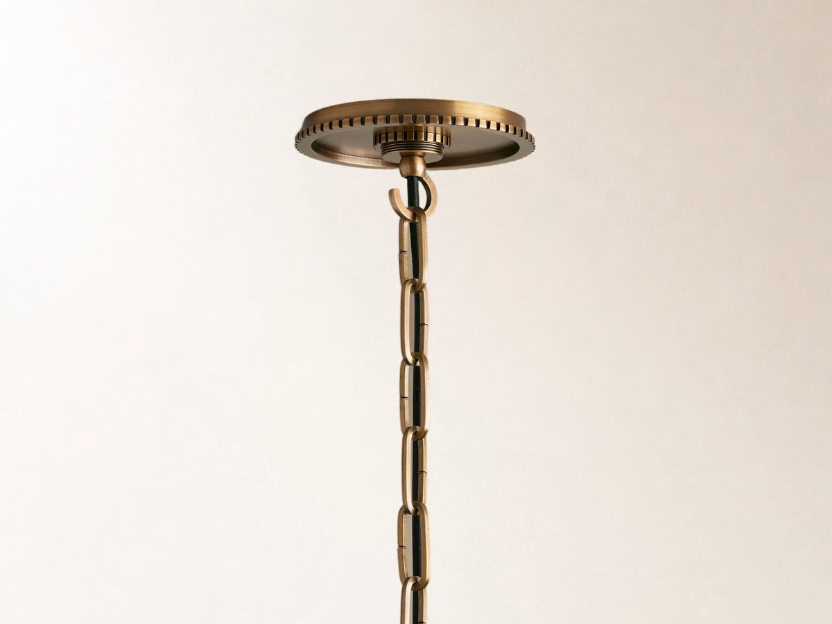 Wescott Globe Pendant with Chain