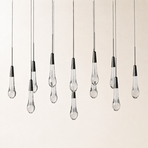 Soltaire Crystal Linear Chandelier 37" 50" 60" 70" 87" 120"W