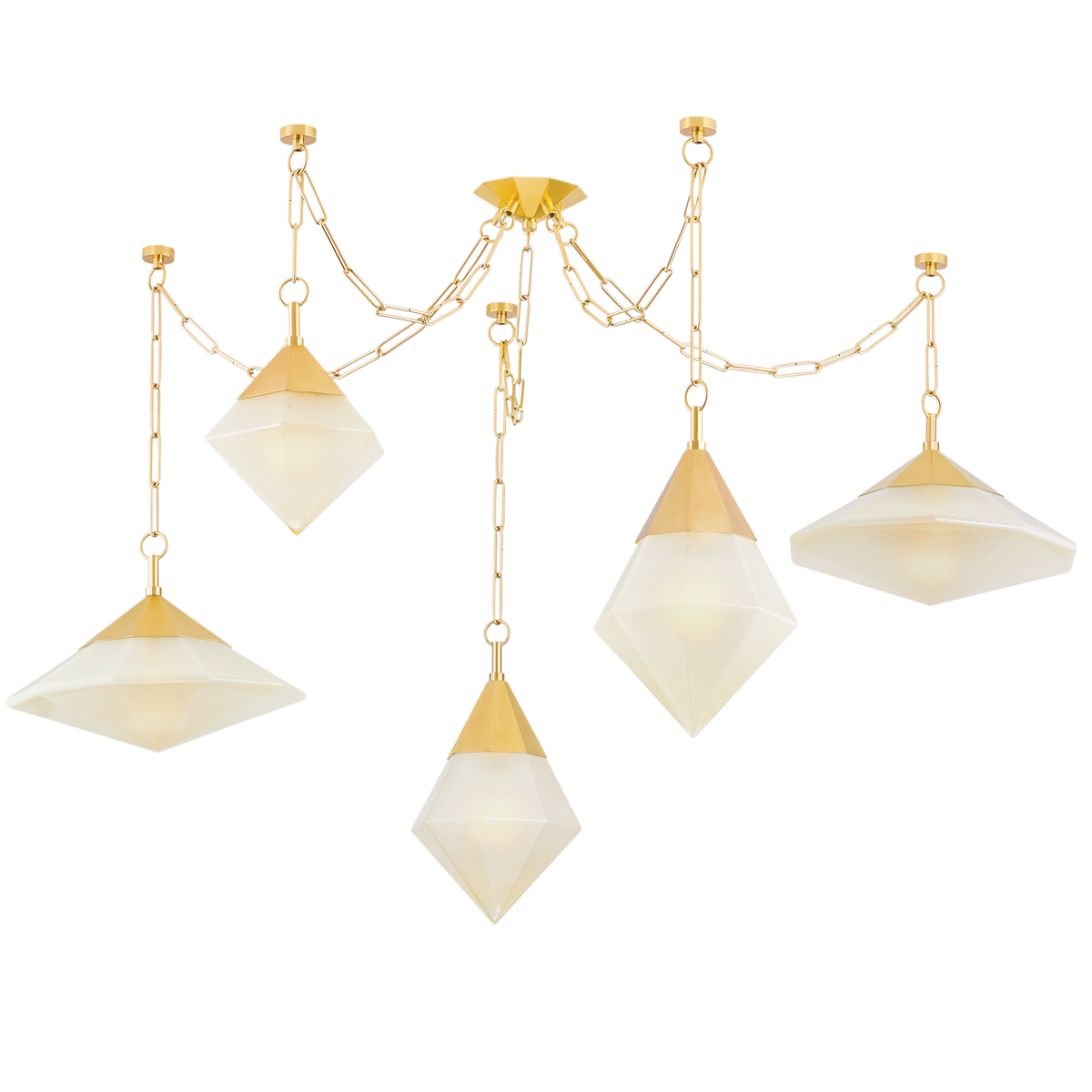 Angelique Clear Functional Design Chandelier Secondary image