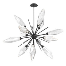 Elaris Rock Crystal Round Chandelier