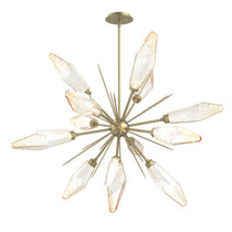 Elaris Rock Crystal Round Chandelier