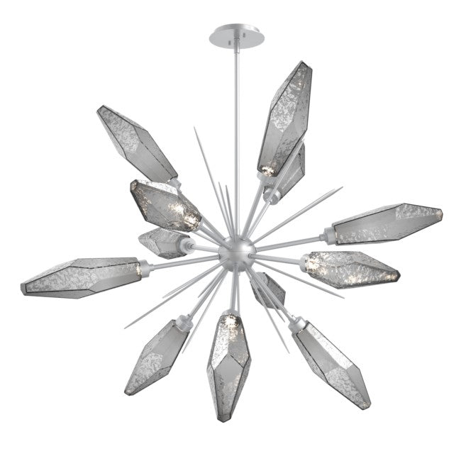 Elaris Rock Crystal Round Chandelier