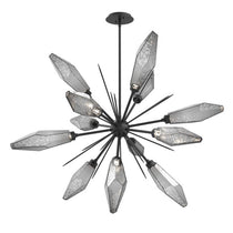 Elaris Rock Crystal Round Chandelier