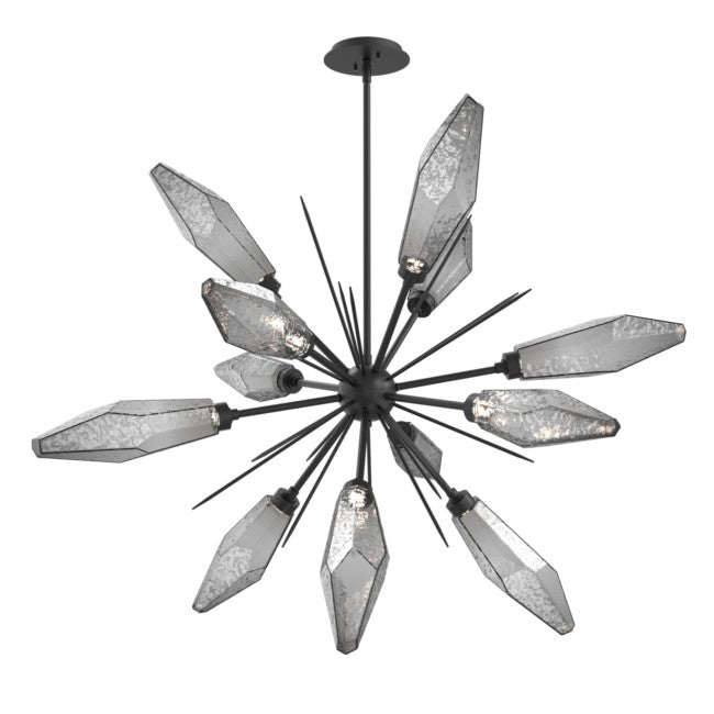 Beveled Crystal Round Chandelier