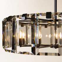 Elegant Amaya Round Chandelier 30" 38" 48"