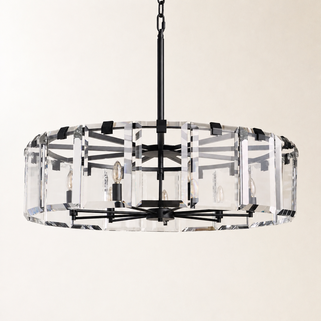 Elegant Amaya Round Chandelier 30" 38" 48"
