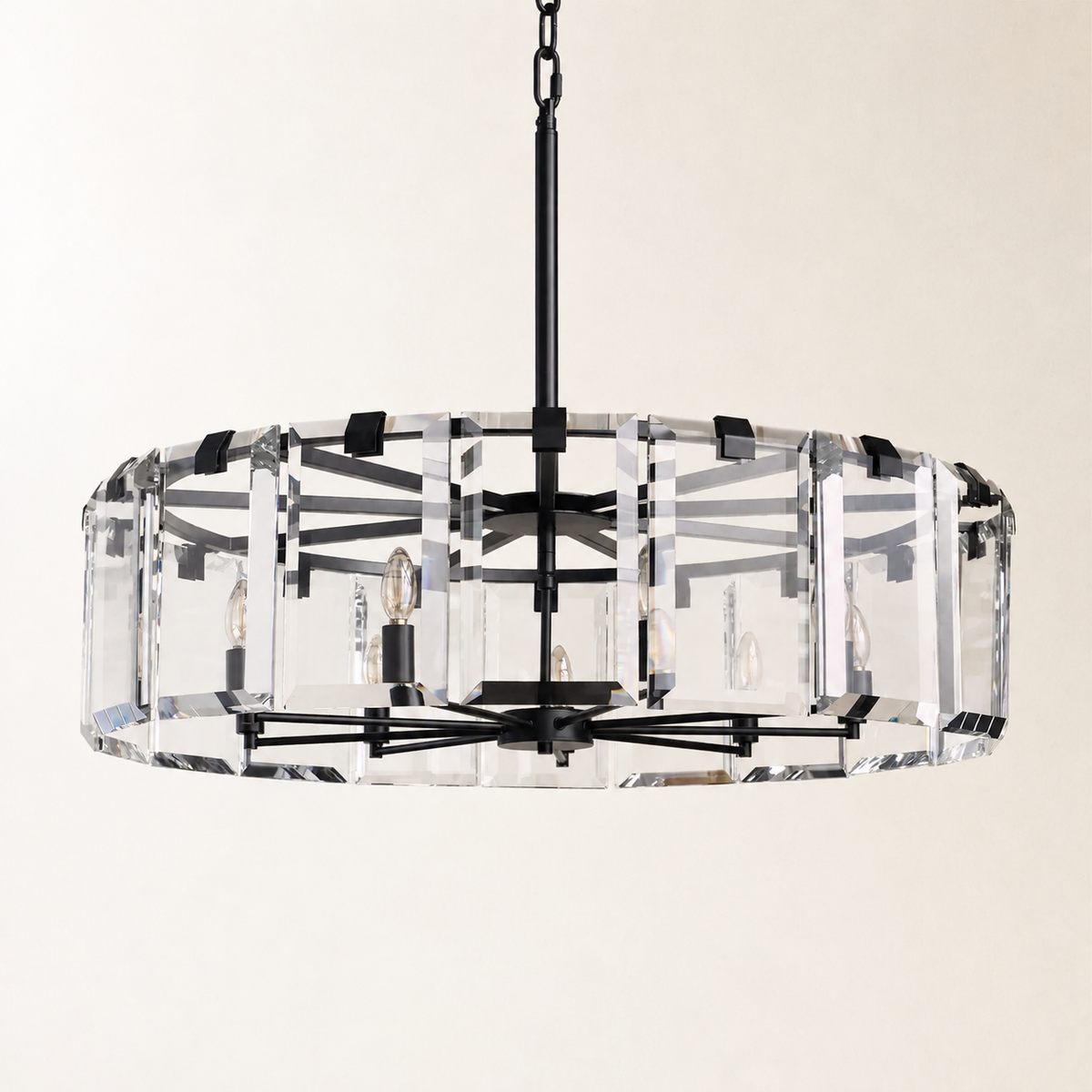 Elegant Amaya Round Chandelier 30" 38" 48"