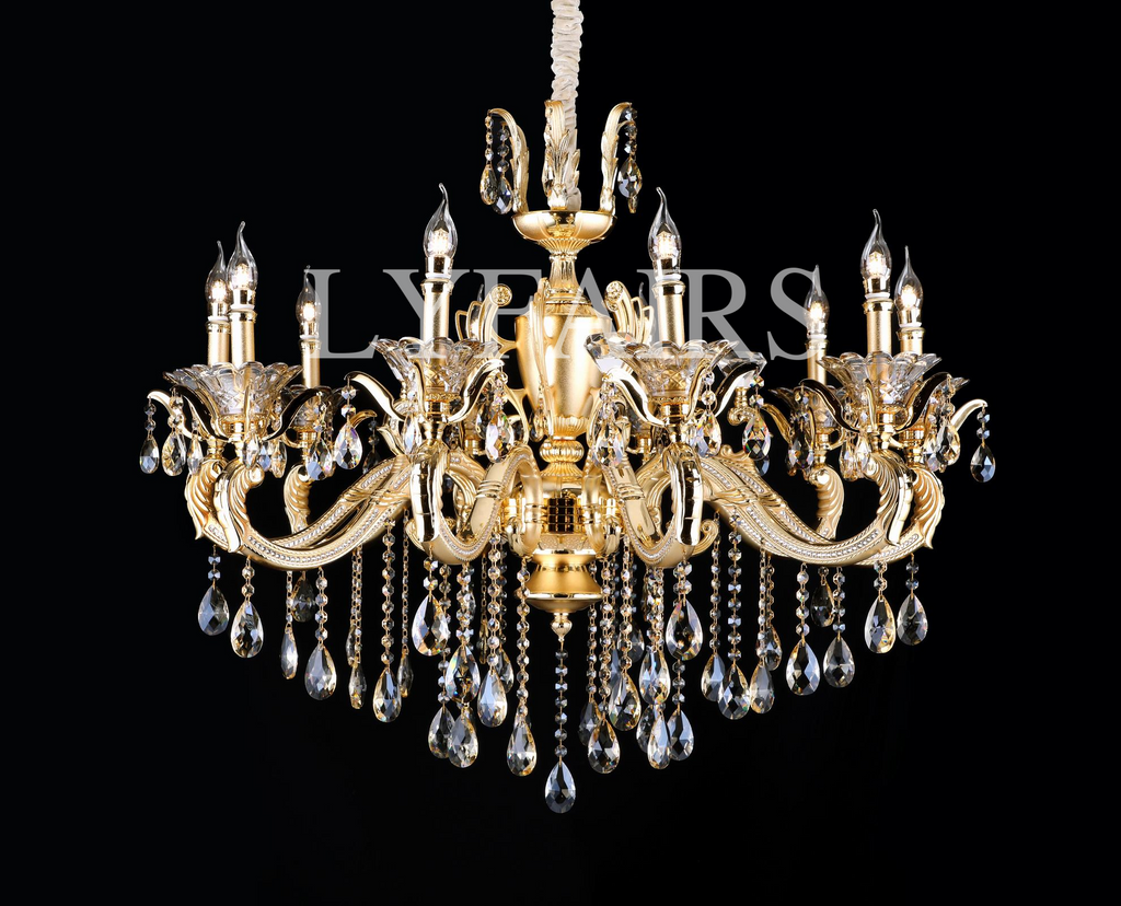 Maria Classic Royal Baroque Revival Vintage Chandelier