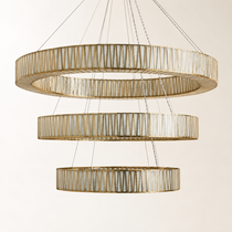 Jeunet 3-Tier Round Chandelier