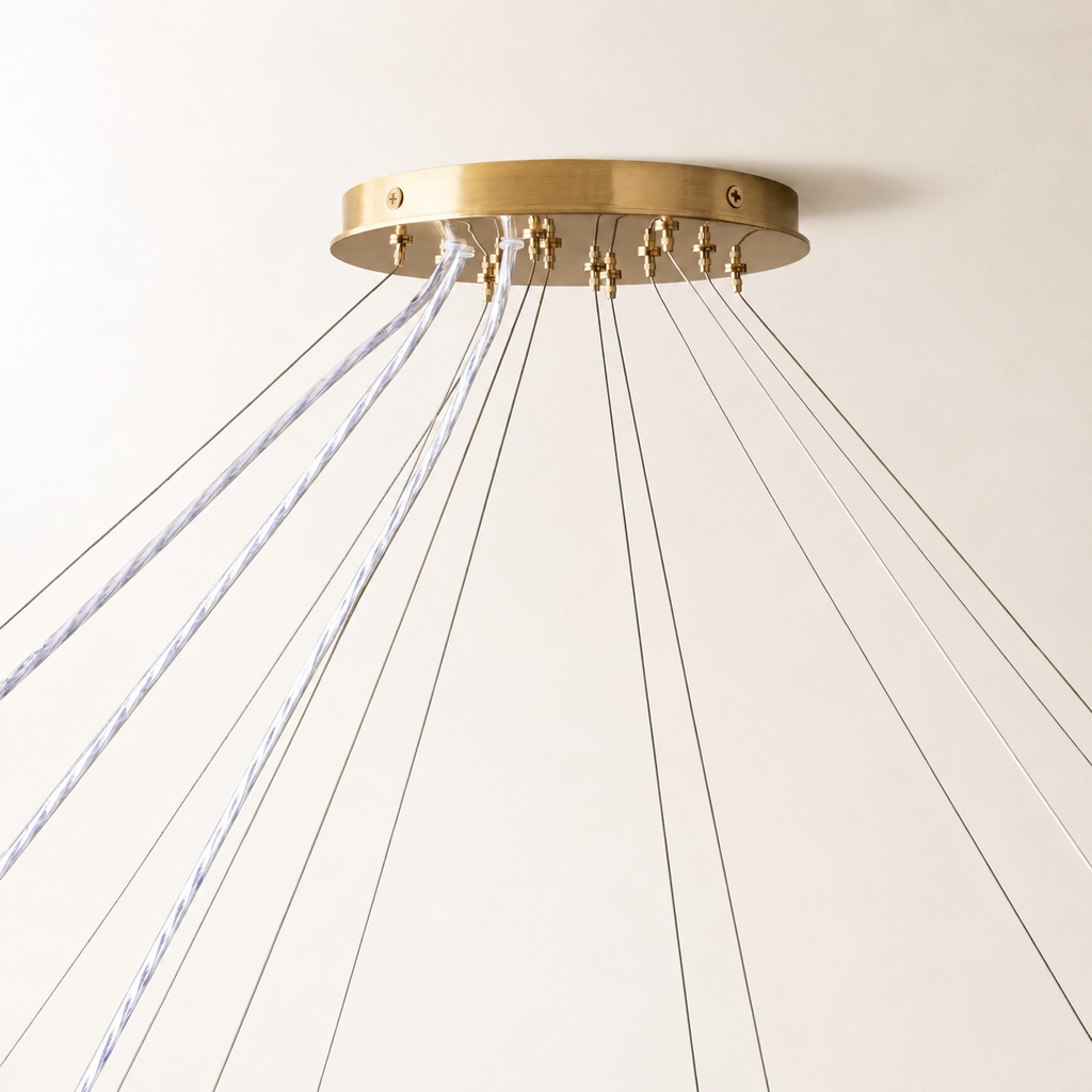 Jeunet 3-Tier Round Chandelier