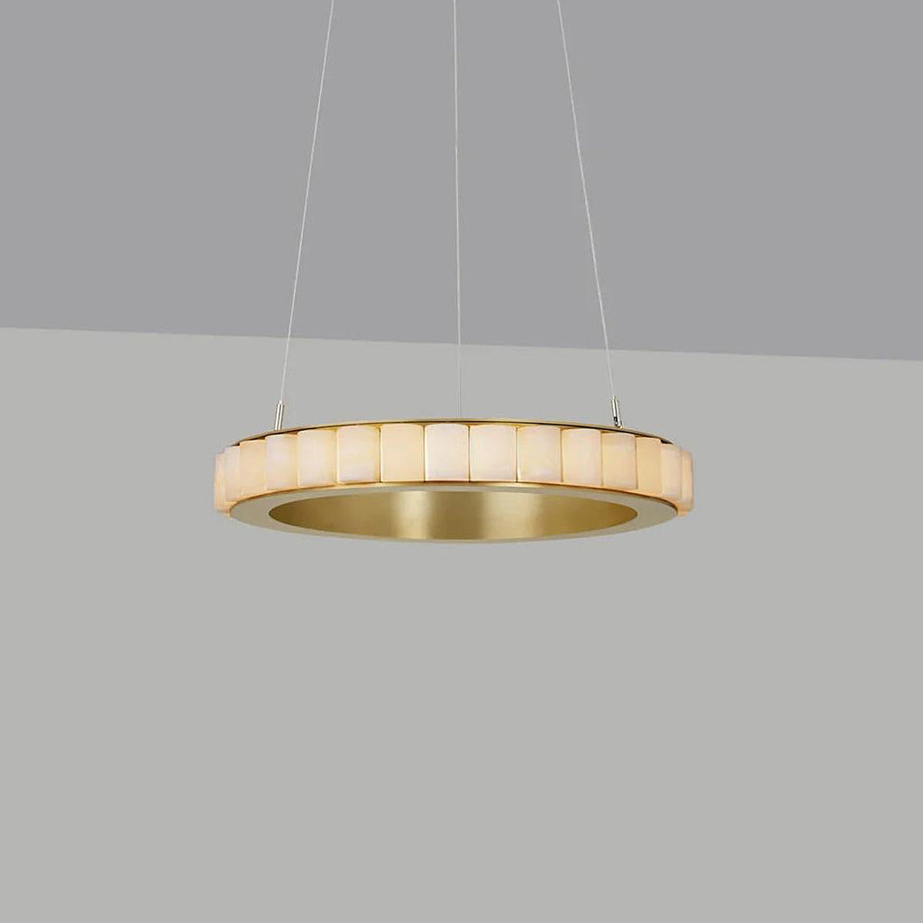 Elegant Avalon Alabaster Chandelier - CasaraHouse