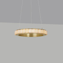 Elegant Avalon Alabaster Chandelier - CasaraHouse