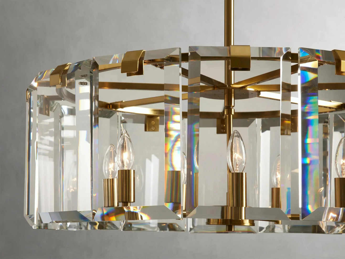Elegant Amaya Round Chandelier 30" 38" 48" - CasaraHouse