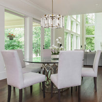 Elegant Amaya Round Chandelier 30" 38" 48" - CasaraHouse