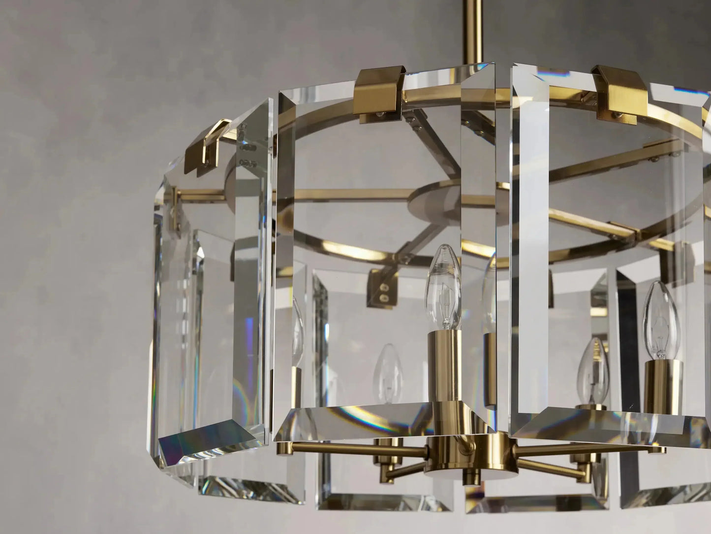 Elegant Amaya Round Chandelier 30" 38" 48" - CasaraHouse