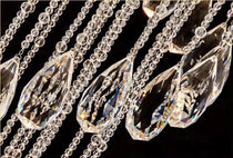 Oversized Modern Cascade Spiral Crystal Staircase Chandelier For Duplex Building