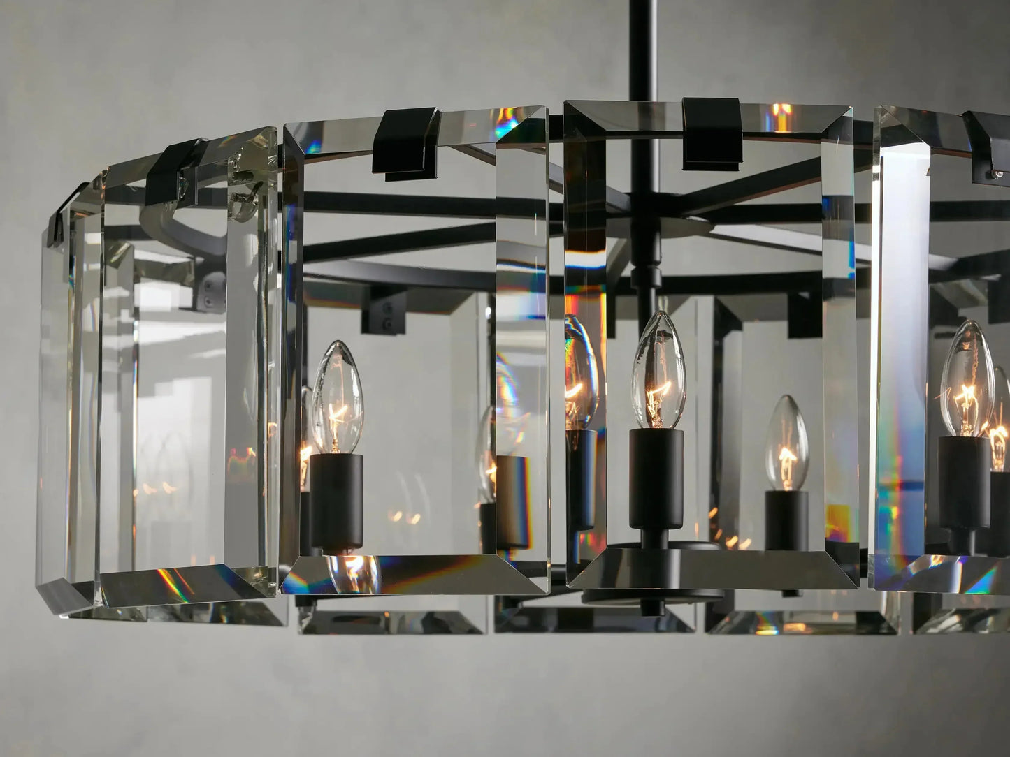 Elegant Amaya Round Chandelier 30" 38" 48" - CasaraHouse