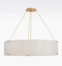 Marcellus Glass Round Chandelier 48"