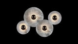 Alabaster Flushmount - 4 Surface