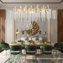 Branch Crystal Icicle Chandelier