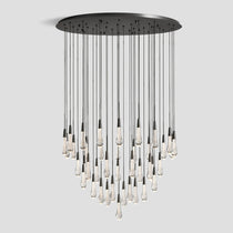 Soltaire Crystal Round Chandelier 17" 24" 36" 48" 58"D