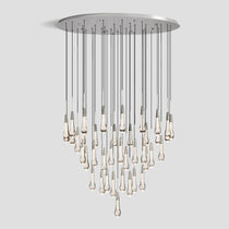 Soltaire Crystal Round Chandelier 17" 24" 36" 48" 58"D