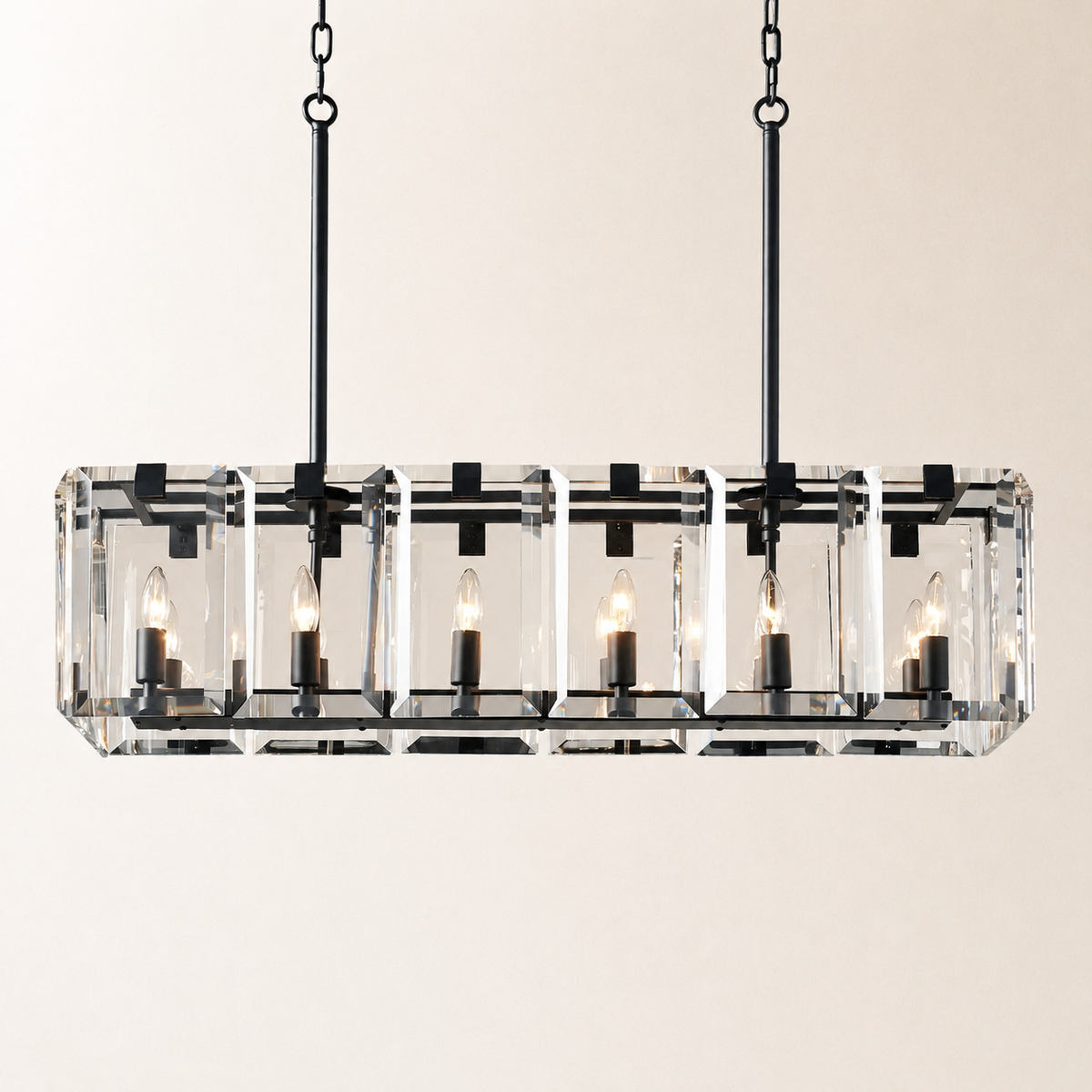 Amaya Rectangular Chandelier 40'' 53''