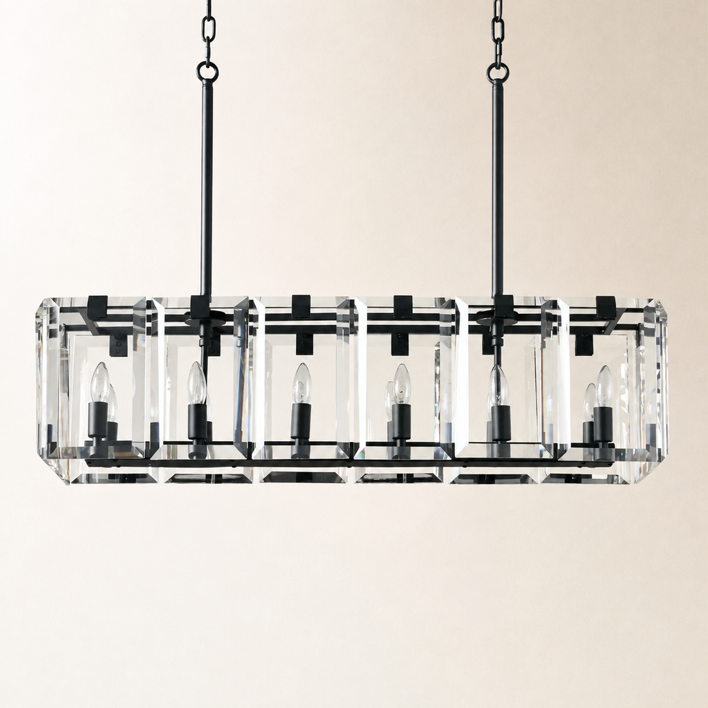 Amaya Rectangular Chandelier 40'' 53''