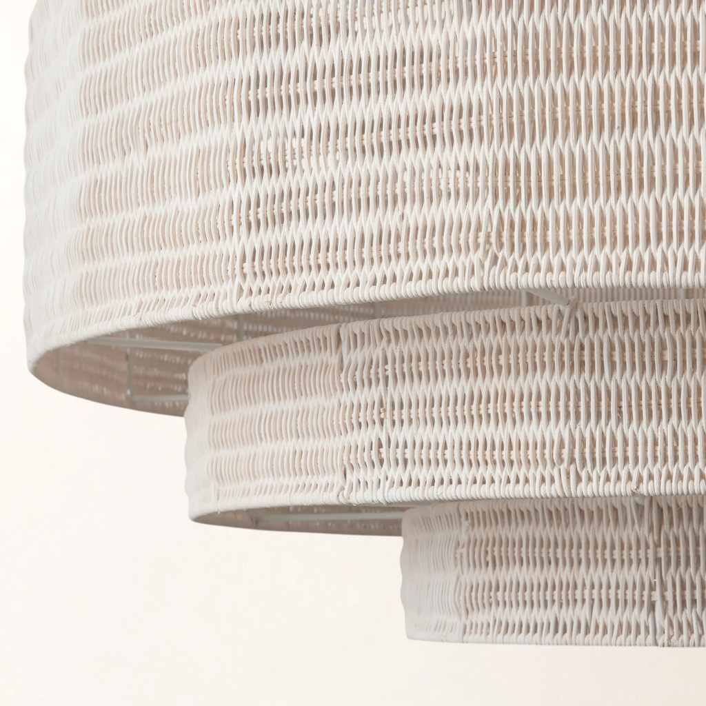 Paloma 28" Chandelier in White